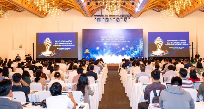 Đại hội đồng cổ đông bất thường 2026 của PNJ diễn ra tại TP.HCM. (Ảnh: Đại Việt)