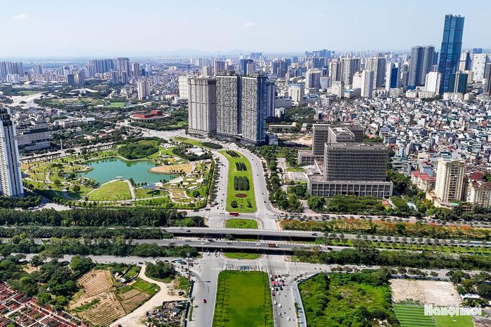 Theo thống kê, Đại lộ Thăng Long hiện có gần 50.000 cây xanh. Hệ thống cây được triển khai theo quy hoạch được phê duyệt, với sự tham gia của các doanh nghiệp thông qua hình thức tặng cây và xã hội hóa. Đây là nguồn lực góp phần bổ sung diện tích xanh cho một trong những trục giao thông quan trọng của Thủ đô, nơi tập trung nhiều khu đô thị lớn như Vinhomes Green Bay Mễ Trì, Vinhomes Smart City, Geleximco, Bắc An Khánh và Nam An Khánh.