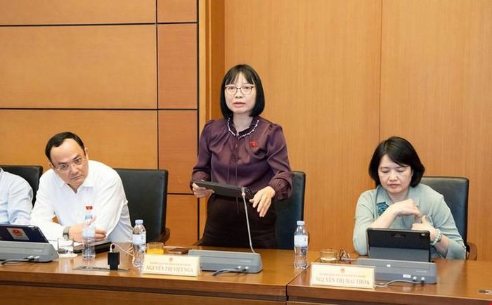 Đại biểu Nguyễn Thị Việt Nga, Đoàn ĐBQH thành phố Hải Phòng. Ảnh: Quốc hội
