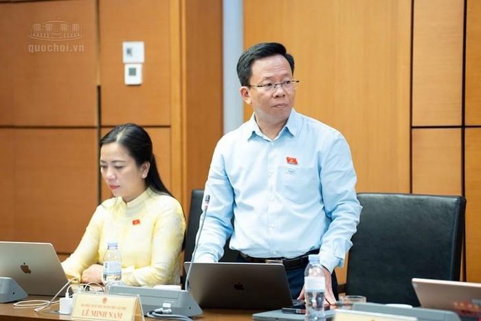 ĐBQH Lê Minh Nam (Đoàn ĐBQH TP Cần Thơ). Ảnh: Media Quốc hội