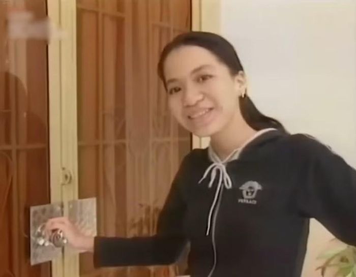 Hình ảnh hiếm hoi của Trần Ngọc Minh trên chương trình.