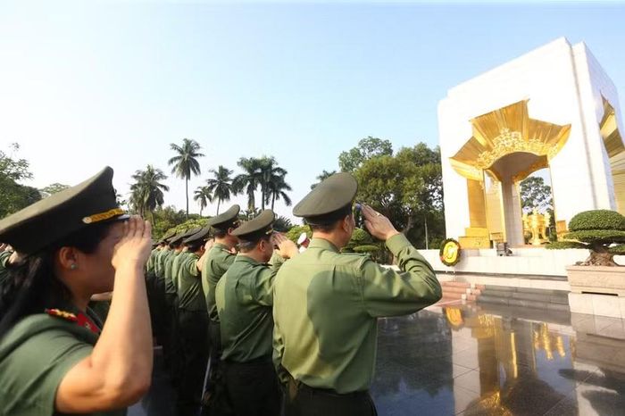 Trước anh linh các Anh hùng liệt sĩ, tập thể cán bộ, chiến sĩ lực lượng CAND nói chung và đội ngũ những người làm công tác báo chí, phát thanh, truyền hình, điện ảnh CAND nói riêng nguyện tiếp nối truyền thống vẻ vang, không ngừng nỗ lực cống hiến. Đoàn kết, sáng tạo và bản lĩnh để hoàn thành xuất sắc mọi nhiệm vụ
