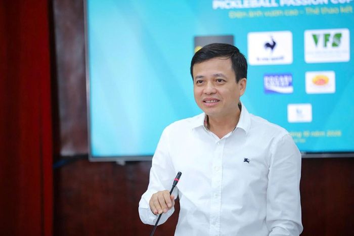 Phó Cục trưởng Cục Điện ảnh Đỗ Quốc Việt phát biểu tại họp báo