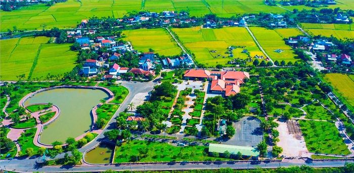 Khu lưu niệm Thủ tướng Phạm Văn Đồng tại xã Mộ Đức, tỉnh Quảng Ngãi. Ảnh: Đoàn Vương Quốc