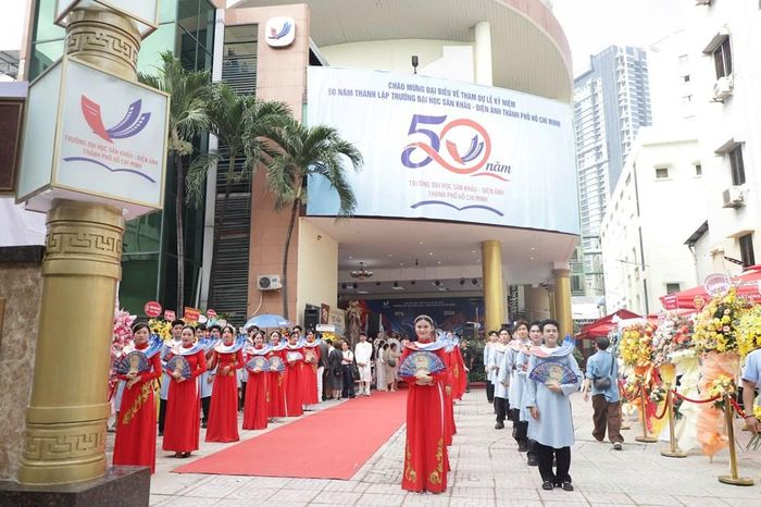 Trường ĐH Sân khấu – Điện ảnh TP.HCM kỷ niệm 50 năm sự nghiệp đào tạo vào ngày 22.10.2026