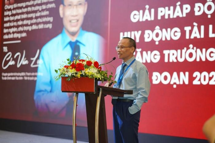 TS. Cấn Văn Lực, Chuyên gia Kinh tế trưởng BIDV, Thành viên Hội đồng Tư vấn chính sách tài chính - tiền tệ quốc gia - Ảnh: chinhphu.vn
