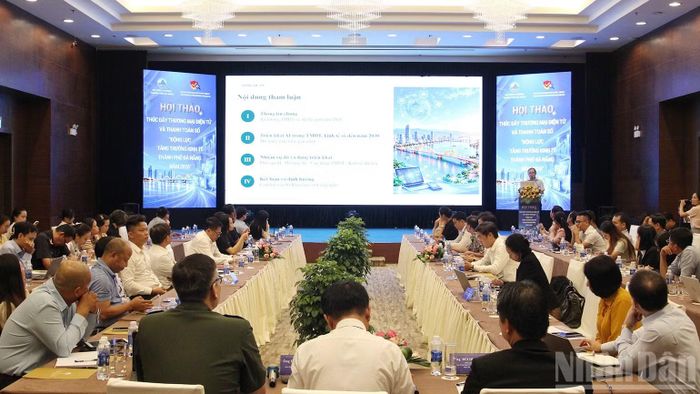 Hội thảo nhằm tạo diễn đàn trao đổi thực chất giữa cơ quan quản lý nhà nước, chuyên gia, đơn vị cung cấp giải pháp và cộng đồng doanh nghiệp. (Ảnh: THANH TÂM)