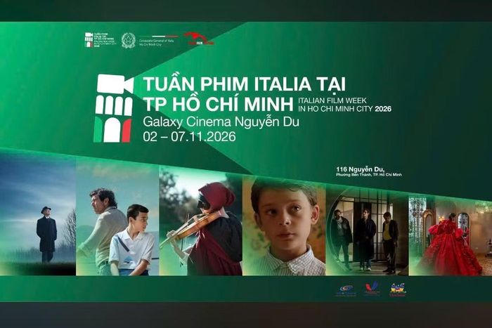 Tuần phim Italia tại Thành phố Hồ Chí Minh 2026 giới thiệu đến khán giả 6 bộ phim tiêu biểu của điện ảnh Italia hiện tại. (Ảnh: Ban tổ chức)