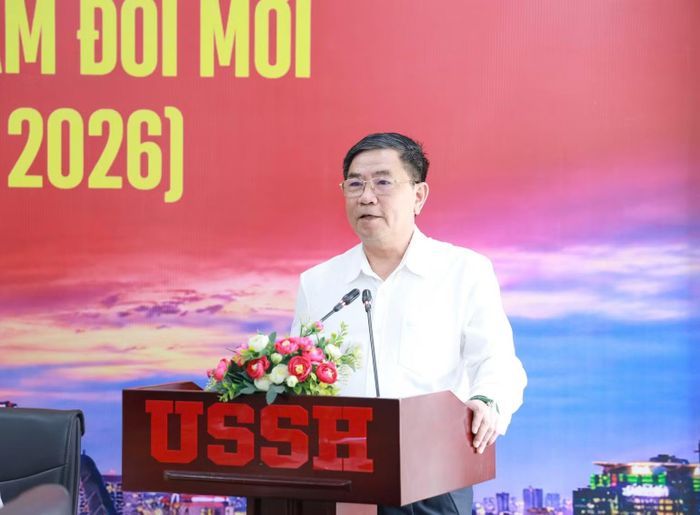 Các đại biểu tham luận tại hội thảo. (Ảnh: Ban tổ chức)