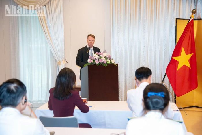 Ông David O’Connell, Điều phối viên Chương trình GMCP của UNODC, khẳng định mục tiêu trọng tâm của dự án là nâng cao năng lực chuyên môn bền vững cho Việt Nam.