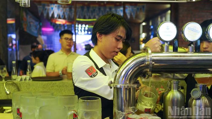 Không gian Lễ hội bia Đức-Đà Nẵng 2026. (Ảnh: CÔNG VINH)