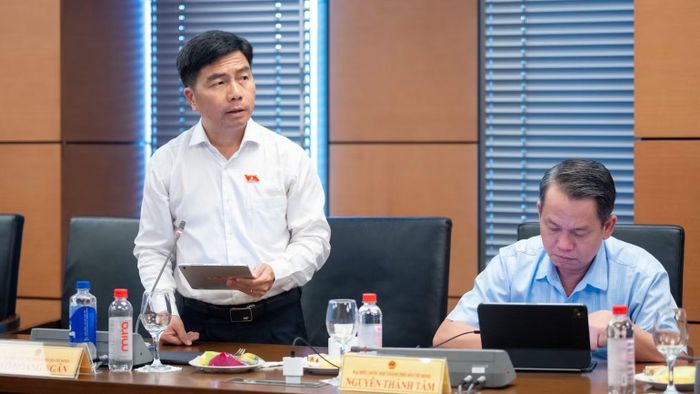 Đại biểu Võ Hoàng Ngân (Đoàn Thành phố Hồ Chí Minh). (Ảnh: QH)