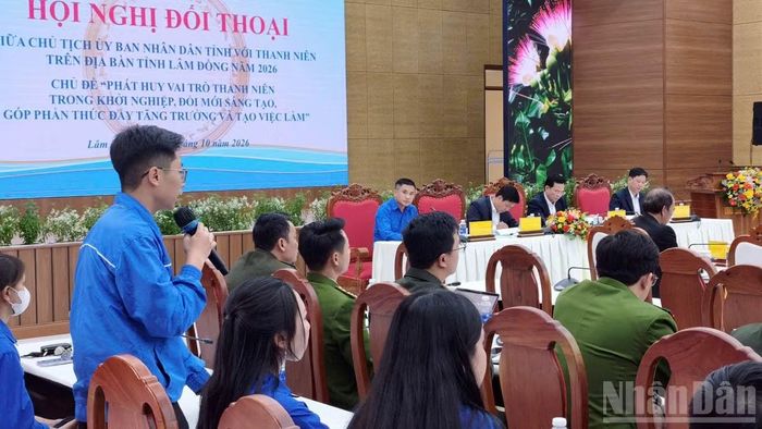 Nhiều ý kiến, kiến nghị của cán bộ đoàn, đoàn viên, thanh niên tập trung vào các vấn đề thiết thực. (Ảnh: K.Đ)