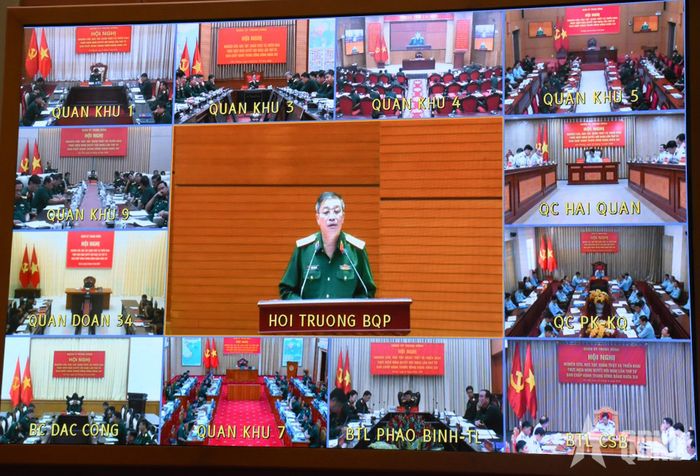 Hội nghị được tổ chức theo hình thức trực tiếp kết hợp trực tuyến tới 51 điểm cầu tại sở chỉ huy các cơ quan, đơn vị trực thuộc Quân ủy Trung ương, Bộ Quốc phòng, với sự tham dự của hơn 6.500 đại biểu.