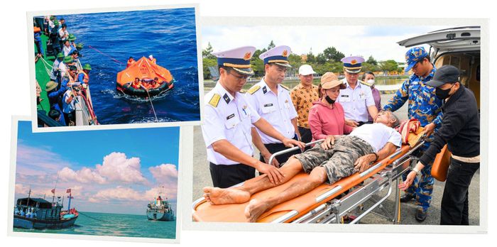 Lữ đoàn thực hiện tốt nhiệm vụ phòng, chống bão lụt, cứu hộ, cứu nạn trên biển.