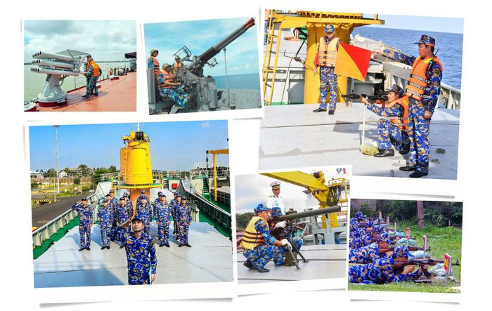 Lữ đoàn 125 duy trì nghiêm nền nếp chế độ huấn luyện, sẵn sàng chiến đấu.