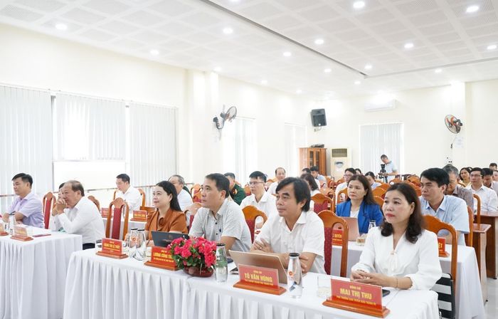 Các đại biểu dự hội nghị tại điểm cầu Đà Nẵng