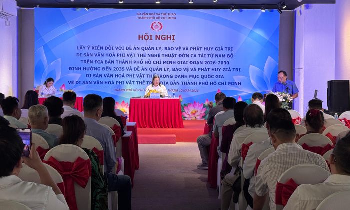 Hội nghị do Sở Văn hóa - Thể thao TPHCM tổ chức
