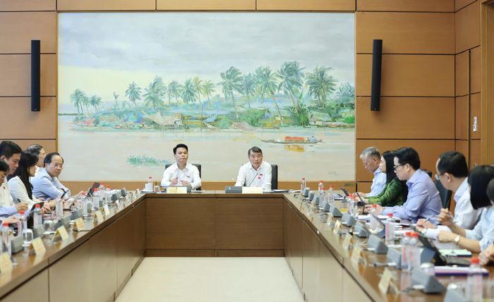 Thủ tướng Lê Minh Hưng phát biểu tại phiên thảo luận tổ chiều 22-10. Ảnh: QUANG PHÚC