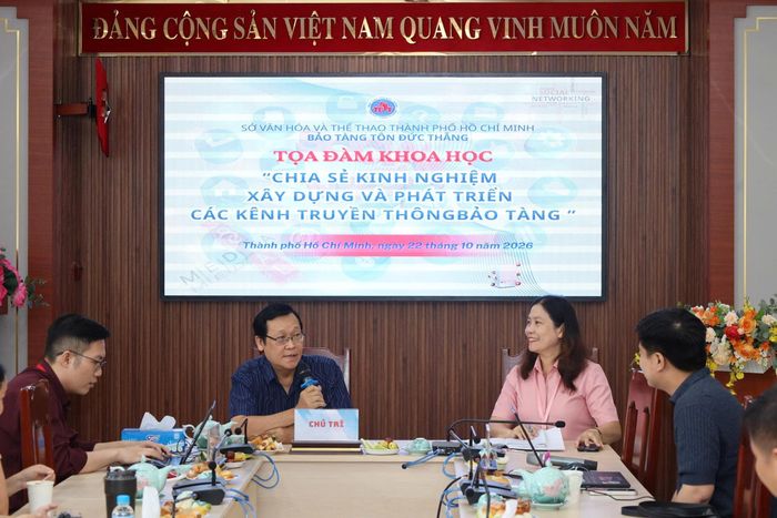 Bảo tàng Tôn Đức Thắng tổ chức tọa đàm khoa học “Chia sẻ kinh nghiệm xây dựng và phát triển các kênh truyền thông bảo tàng”