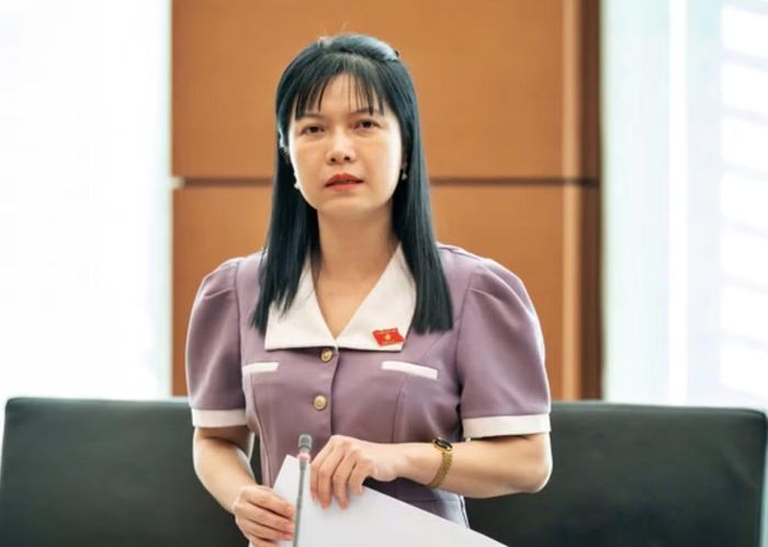 Phó Chủ nhiệm Ủy ban Công tác đại biểu Tạ Thị Yên. Ảnh: Quốc hội media.