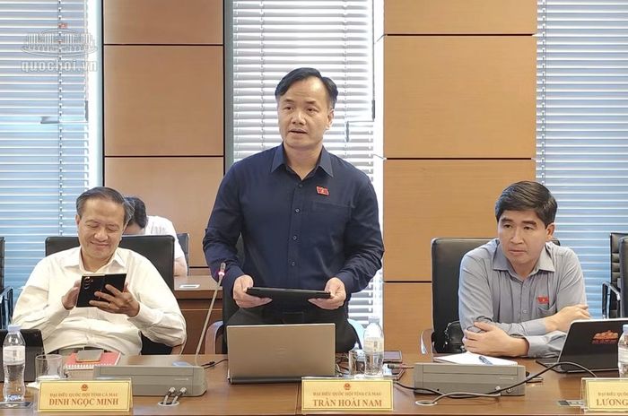 Đại biểu Trần Hoài Nam. Ảnh: Quốc hội media.