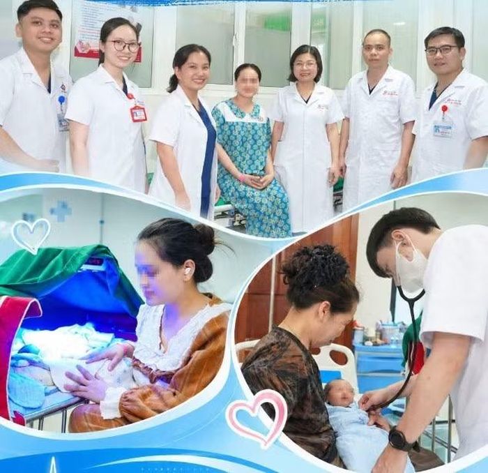 Nhờ phối hợp chuyên khoa, sản phụ sinh con an toàn - Ảnh BVCC