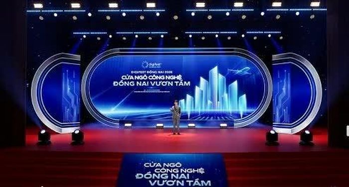 Mô phỏng Hội trường diễn ra DigiFest Đồng Nai 2026. (Nguồn: BTC)