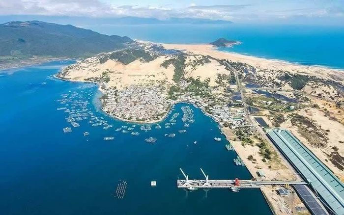 Khu kinh tế Vân Phong. (Nguồn: Nhân dân)
