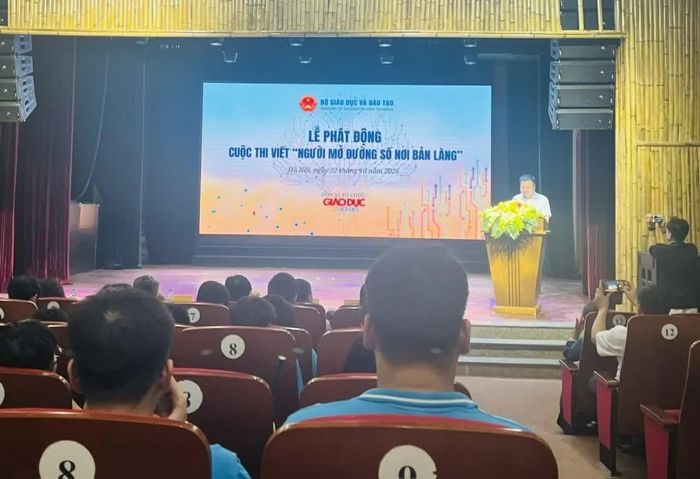 Cuộc thi viết “Người mở đường số nơi bản làng” năm 2026 tập trung phản ánh những nhân vật cụ thể. (Ảnh: Phi Yến)