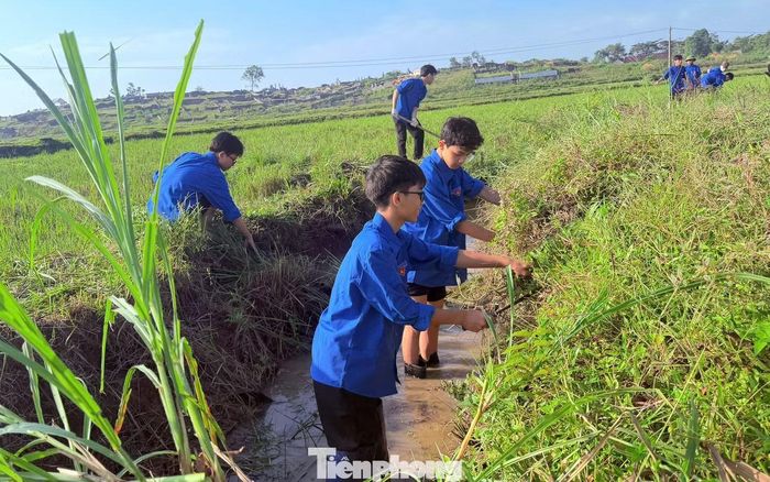 Trong đợt này, tuổi trẻ xã Kim Bảng đã tổ chức nạo vét hơn 3.000m kênh mương, khơi thông dòng chảy, góp phần phục vụ sản xuất, chủ động phòng ngừa nguy cơ ngập úng và nâng cao hiệu quả khai thác các công trình thủy lợi.