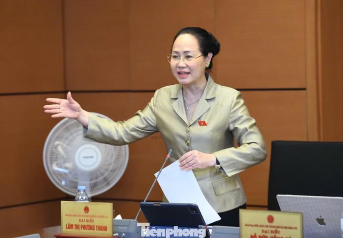 Bộ trưởng Lâm Thị Phương Thanh. (Ảnh: Như Ý)