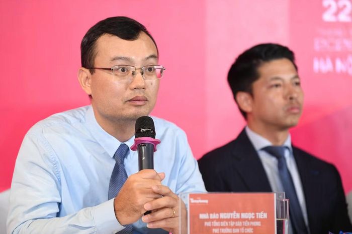 Nhà báo Nguyễn Ngọc Tiến, Phó Tổng Biên tập Báo Tiền Phong, Phó Trưởng Ban tổ chức giải