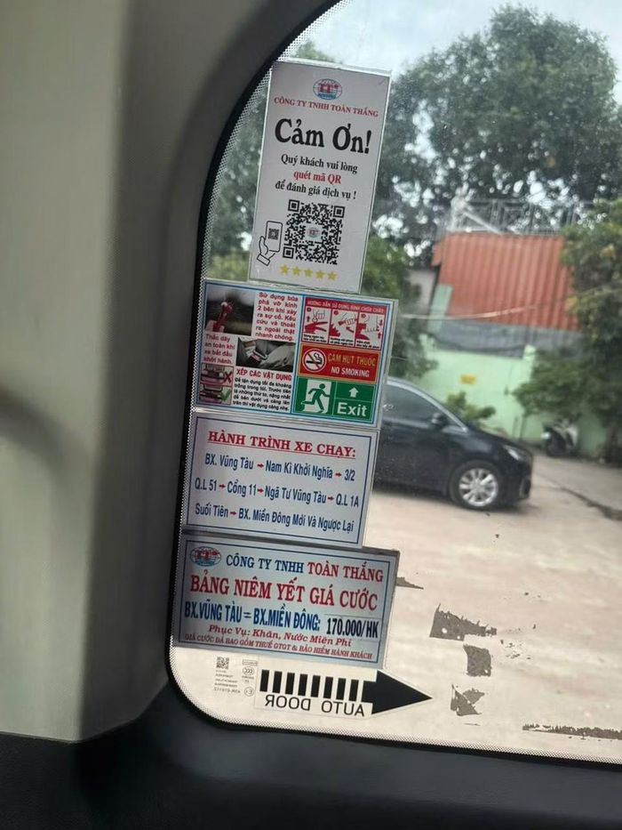 Các đặc điểm nhận dạng nhà xe Toàn Thắng chính hãng (Ảnh: Nhà xe Toàn Thắng)