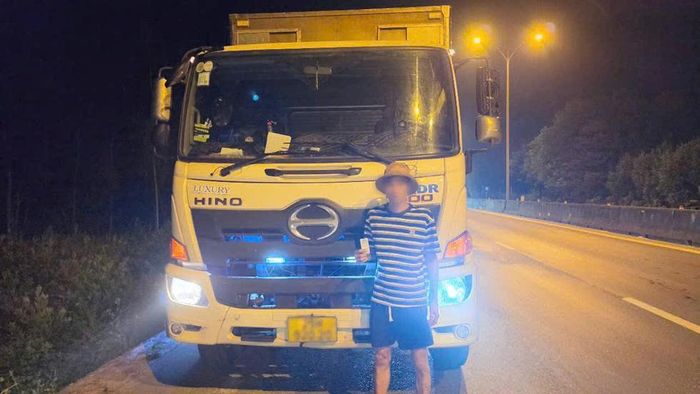 Tài xế xe tải dương tính với ma túy, không có bằng lái.