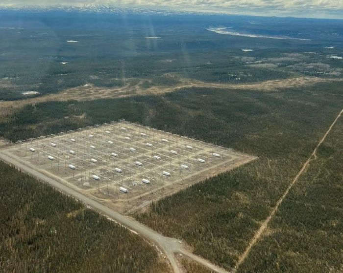 Góc nhìn từ trên cao của cơ sở HAARP tại Alaska, chụp ngày 7/9/2026. Ảnh: Không quân Mỹ/twz.com