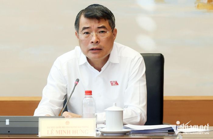 Thủ tướng Lê Minh Hưng phát biểu tại tổ chiều nay