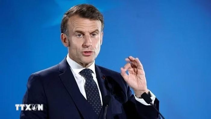 Tổng thống Pháp Emmanuel Macron. (Ảnh: IRNA/TTXVN)