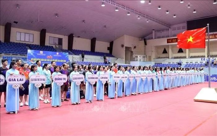 Giải quy tụ 450 vận động viên và 60 huấn luyện viên đến từ 30 câu lạc bộ bóng bàn tiêu biểu trên toàn quốc.