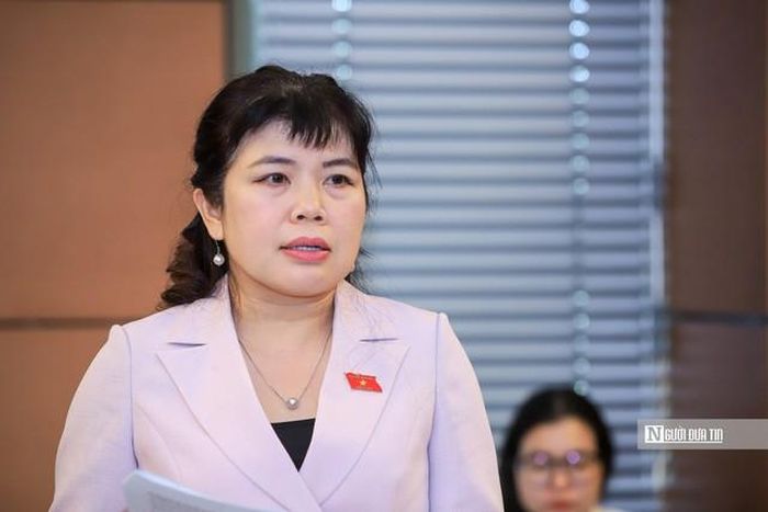 ĐBQH Nguyễn Thị Thu Hà (Ảnh: Hữu Thắng).