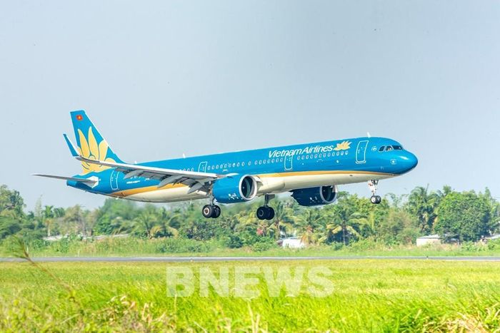 Đường bay Đà Nẵng - Singapore được khai thác bằng máy bay Airbus A321. Ảnh: Bnews/vnanet.vn