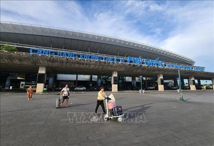 Cảng hàng không quốc tế Phú Quốc. Ảnh: TTXVN