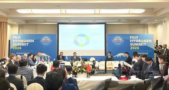 Quang cảnh Hội nghị Fuji Hydrogen Summit 2026.
