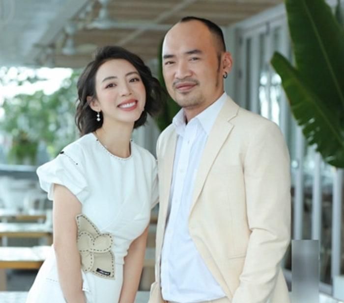 Vợ chồng Thu Trang - Tiến Luật.