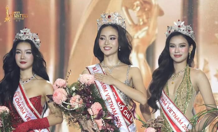 Top 3 Miss Charm Vietnam 2026.