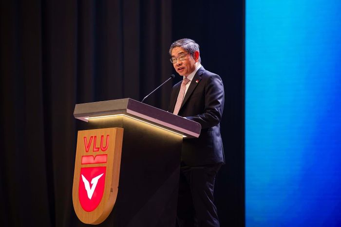 Ông Pang Te Cheng, Tổng Lãnh sự Singapore tại TP.HCM, phát biểu tại sự kiện.