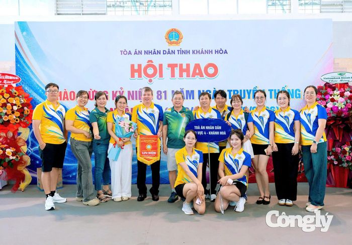 TAND khu vực 4, tích cực tham gia hội thao do TAND tỉnh Khánh Hòa tổ chức.