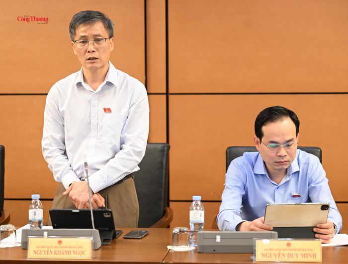 Đại biểu Nguyễn Khánh Ngọc (Đoàn đại biểu Quốc hội thành phố Đà Nẵng).