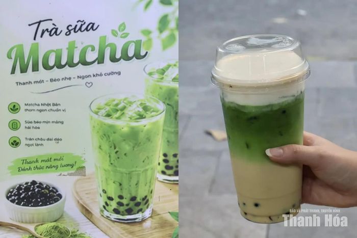Hình ảnh quảng cáo tạo bởi AI và sản phẩm thực tế khách hàng nhận được. (Ảnh: Phương Trang)