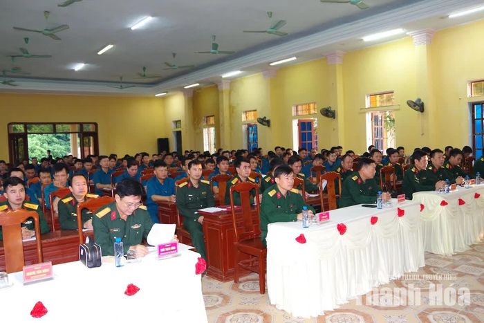 Các đại biểu dự khai mạc lớp bồi dưỡng.